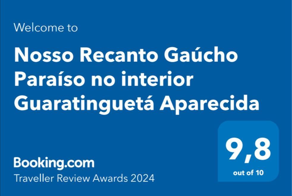 Nosso Recanto Gaúcho Paraíso no interior Guaratinguetá Aparecida Esterno foto